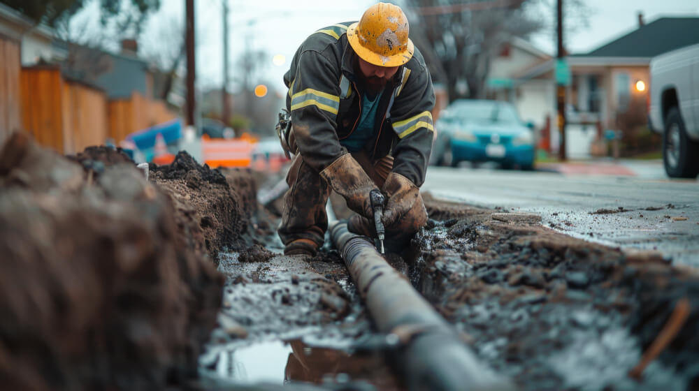 Sewer line repair in Niagara Falls